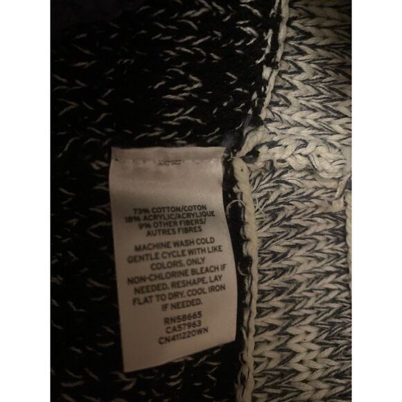 Caslon, women's mutli - colorblocked long sleeve crew neck knit sweater size 2X - Picture 6 of 8